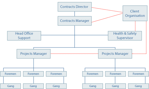 Company Structure Diagram